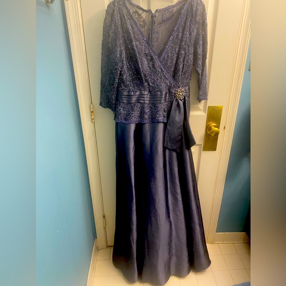 Pewter formal dress